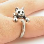Bobcat Animal Wrap Ring - ..