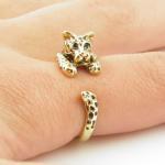 Leopard Animal Wrap Ring -..